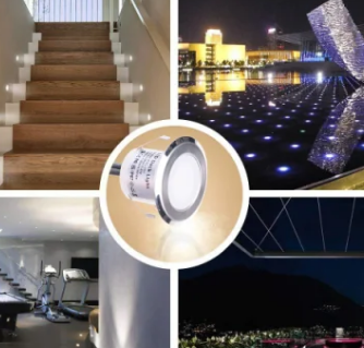 Buried Outdoor Waterproof Step Corridor Deck Lights Garden Lighting