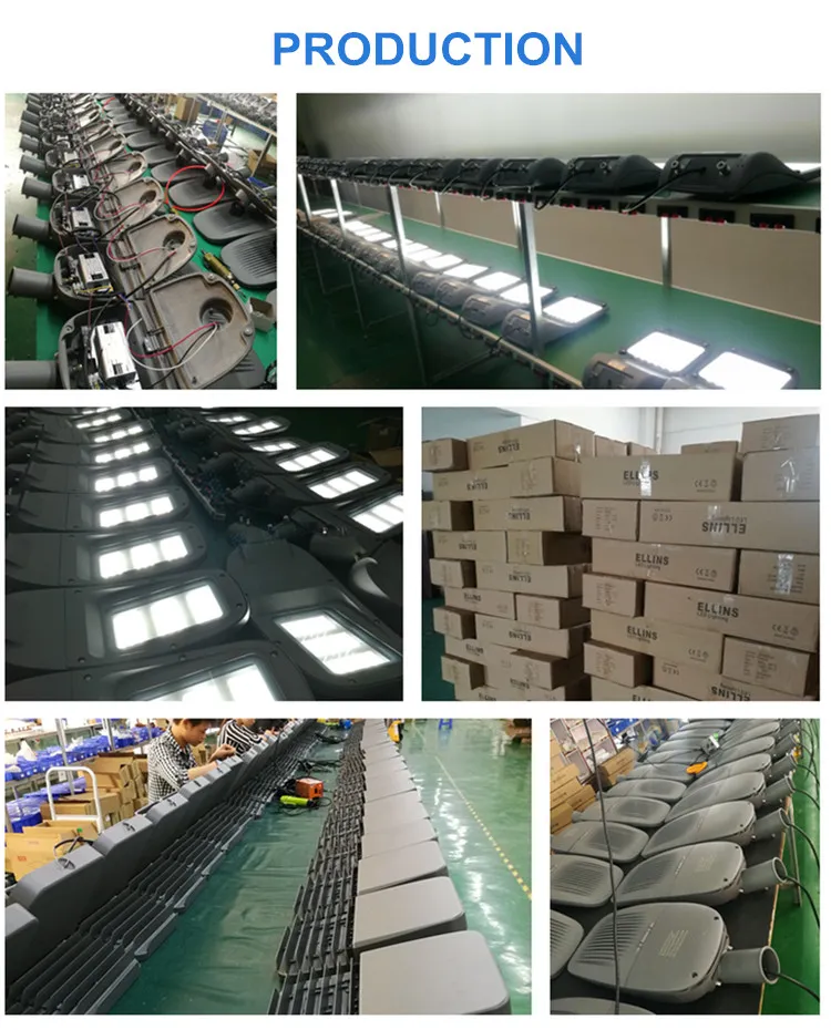 10 Year Warranty Road Street Lamp Lighting 50W/60W/80W/100W/120W/150W/200W Solar LED Street Light