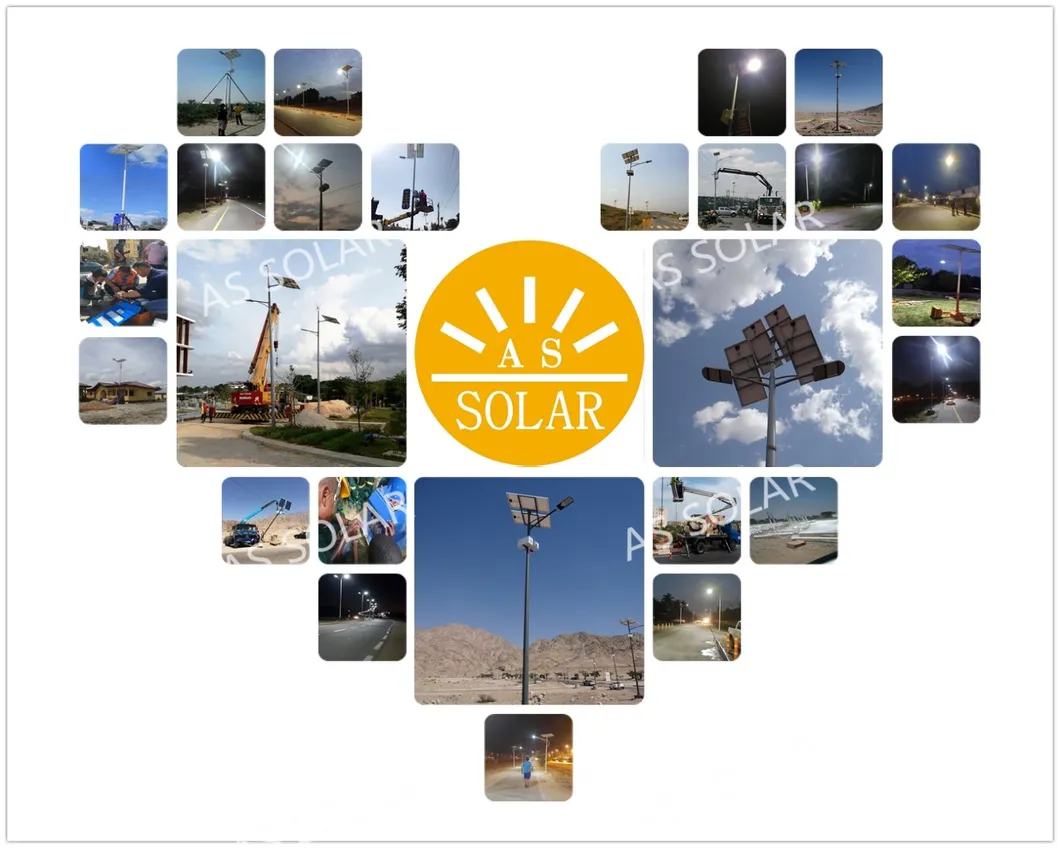 100W High Power All-in-One Integrated Solar Street Lights