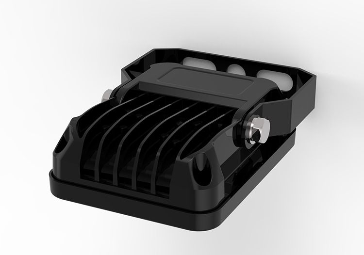 10watt Die Casted Aluminum Outdoor Integrated Security Light Small LED Floodlight with Dusk to Dawn Control GS SAA FCC Aprroved