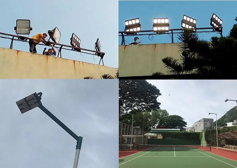 140lm/W 5 Years Warranty 200W LED Flood Light for Tennis Court