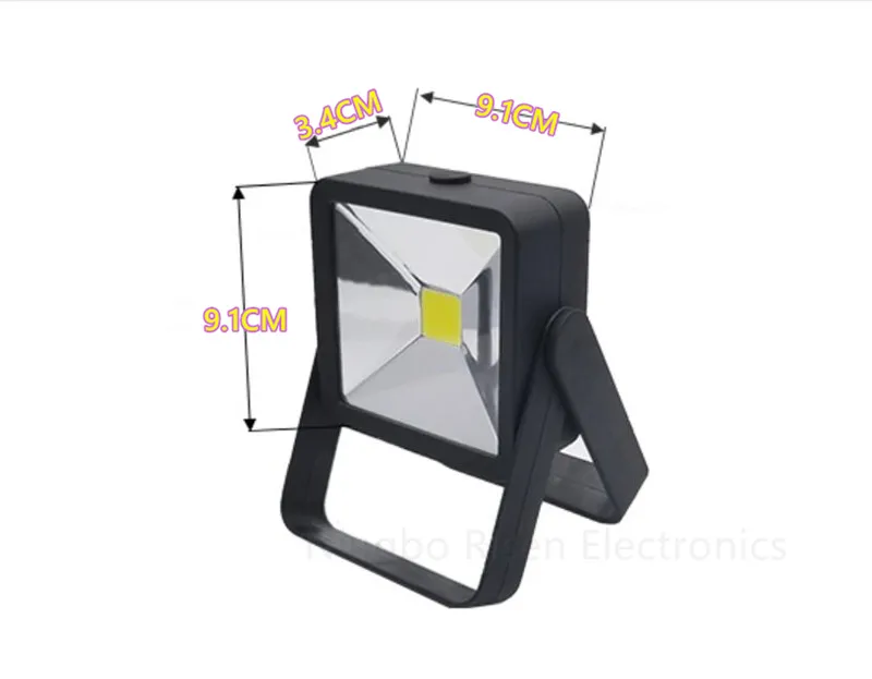 150 Lumen 4*AAA Battery Power Stand COB Magnetic Work Light