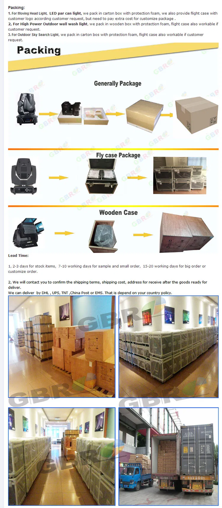 18X10W RGBW Full Color Outdoor LED Wall Wash Bar Light From Gbr