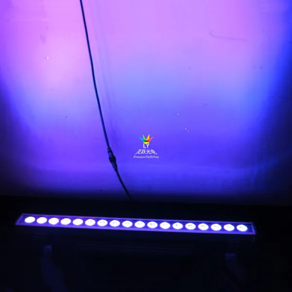 18X18W RGBWA UV 6in1 IP65 Outdoor LED Lights Wallwasher