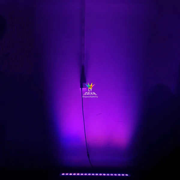 18X18W RGBWA UV 6in1 IP65 Outdoor LED Lights Wallwasher