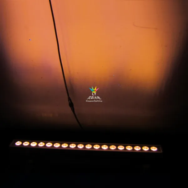 18X18W RGBWA UV 6in1 IP65 Outdoor LED Lights Wallwasher