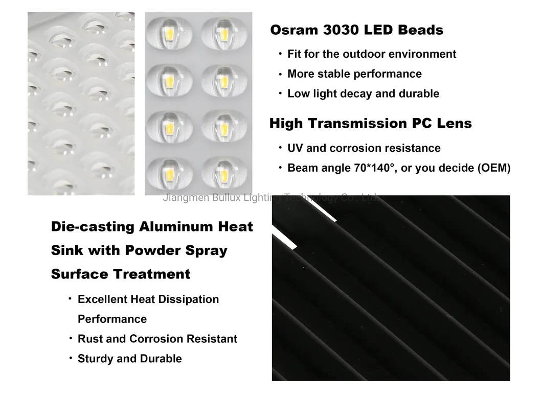 200W LED Street Light, SMD3030, IP65, Road Lamp, Avenue Lamp