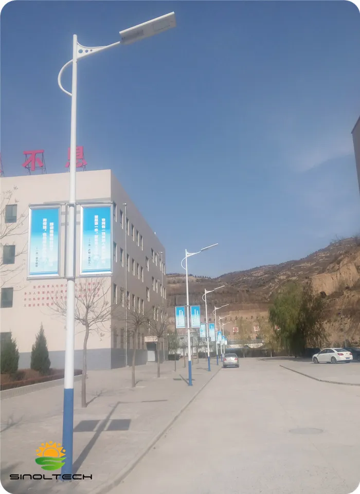 25W LED All in One Solar Panel Street Lamp for Road Lighting (SNSTY-225)