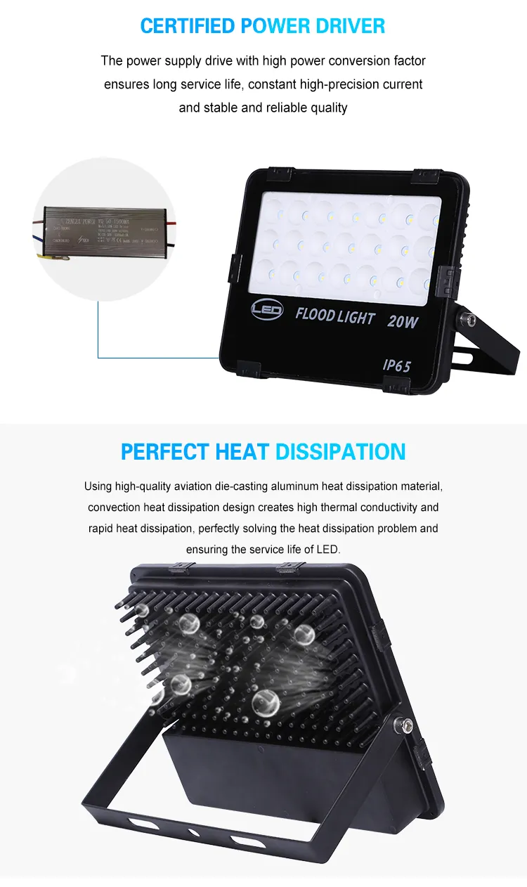 3 Years Warranty Outdoor Light 150W LED Flood Light