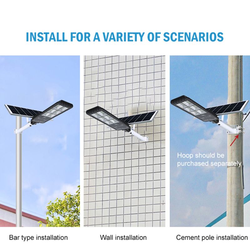 400W Solar Street Light More Brilliant Solar Lamp with CE Factory Wholesale Solar Power Street Light