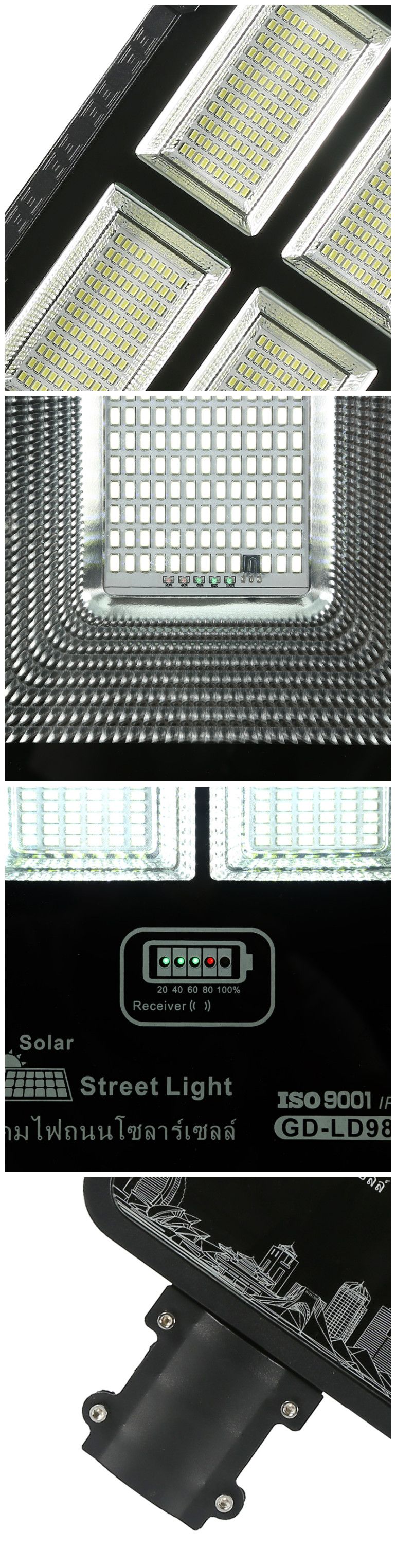 400W Solar Street Light More Brilliant Solar Lamp with CE Factory Wholesale Solar Power Street Light