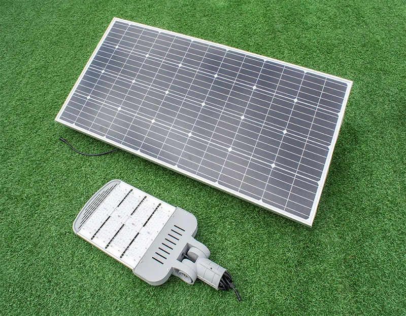 40W 50W 60W 150W 200W High Conversion Efficiency Split Type Solar Street Lights with Intelligent MPPT Patent Controller