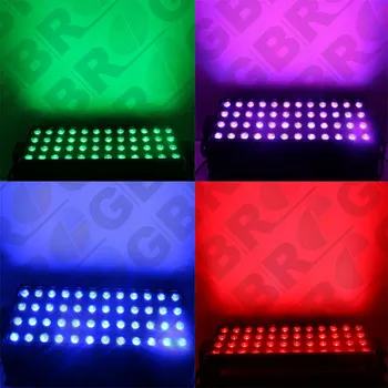 48X10W RGBW LED Wall Washer Light/Wash Building Light, LED Wall Light Outdoor Lighting