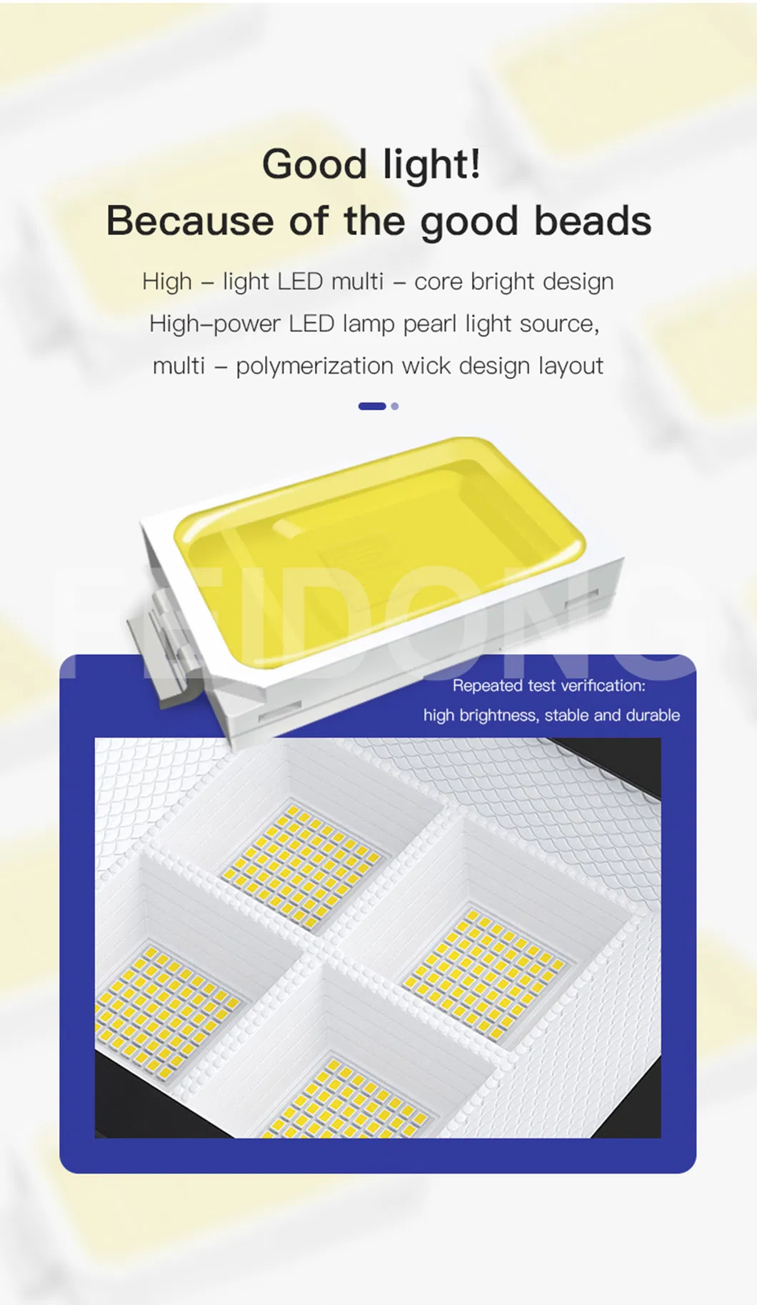 4kv Anti Surge 1500V Withstand Voltage 2 Years Guarantee Products Hot Selling Aluminum Reflector Dob LED Flood Light