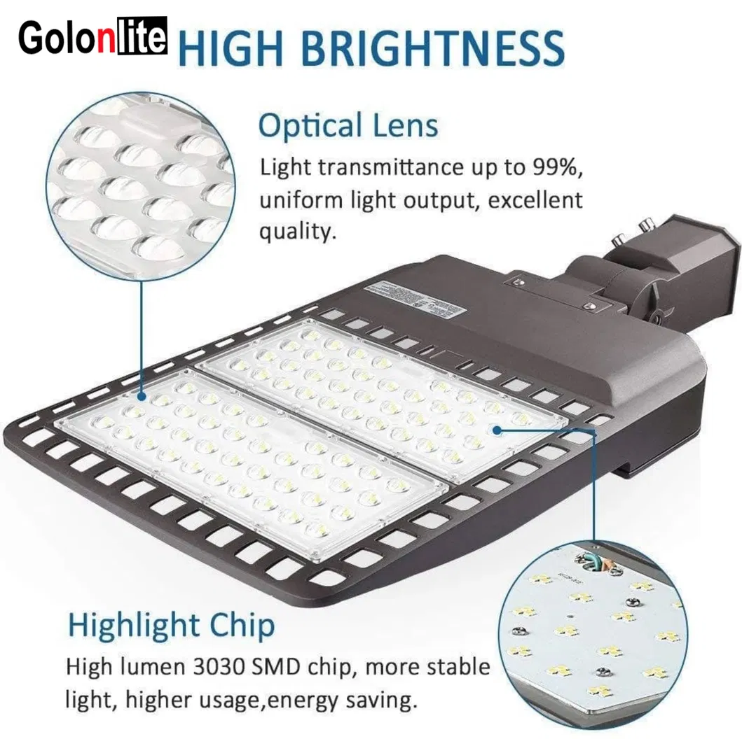 5000K 6500K Street Slip Fit LED Parking Lot Light 150W
