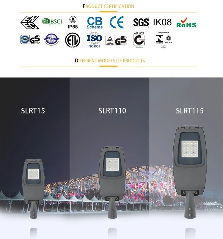 50W 100W 150W 200W Street Lights Outdoor Waterproof Aluminum LED Raodway Light