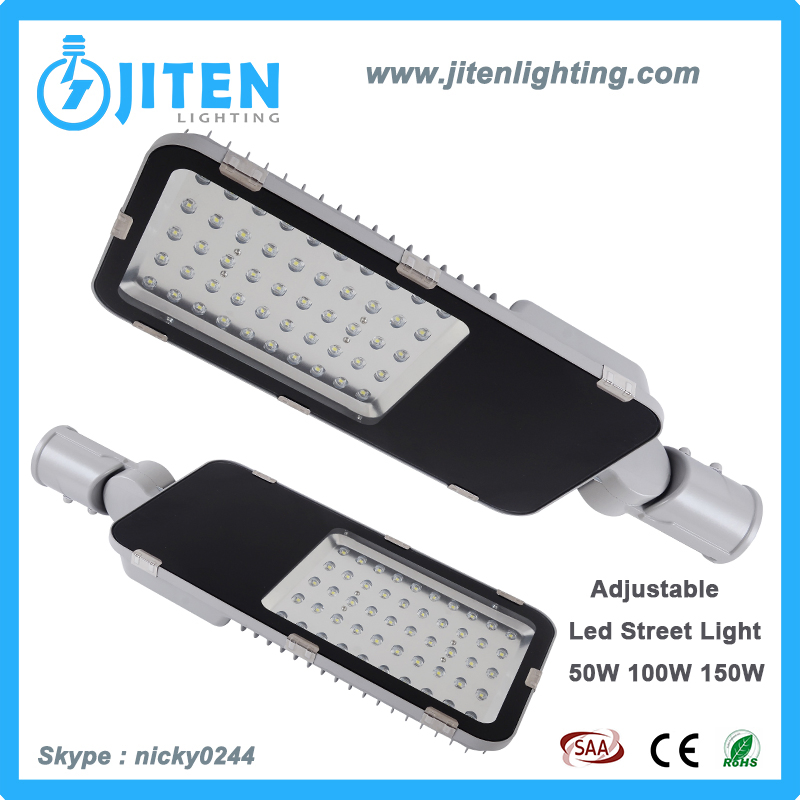 50W Adjustable High Power Outdoor Industrial LED Street Light