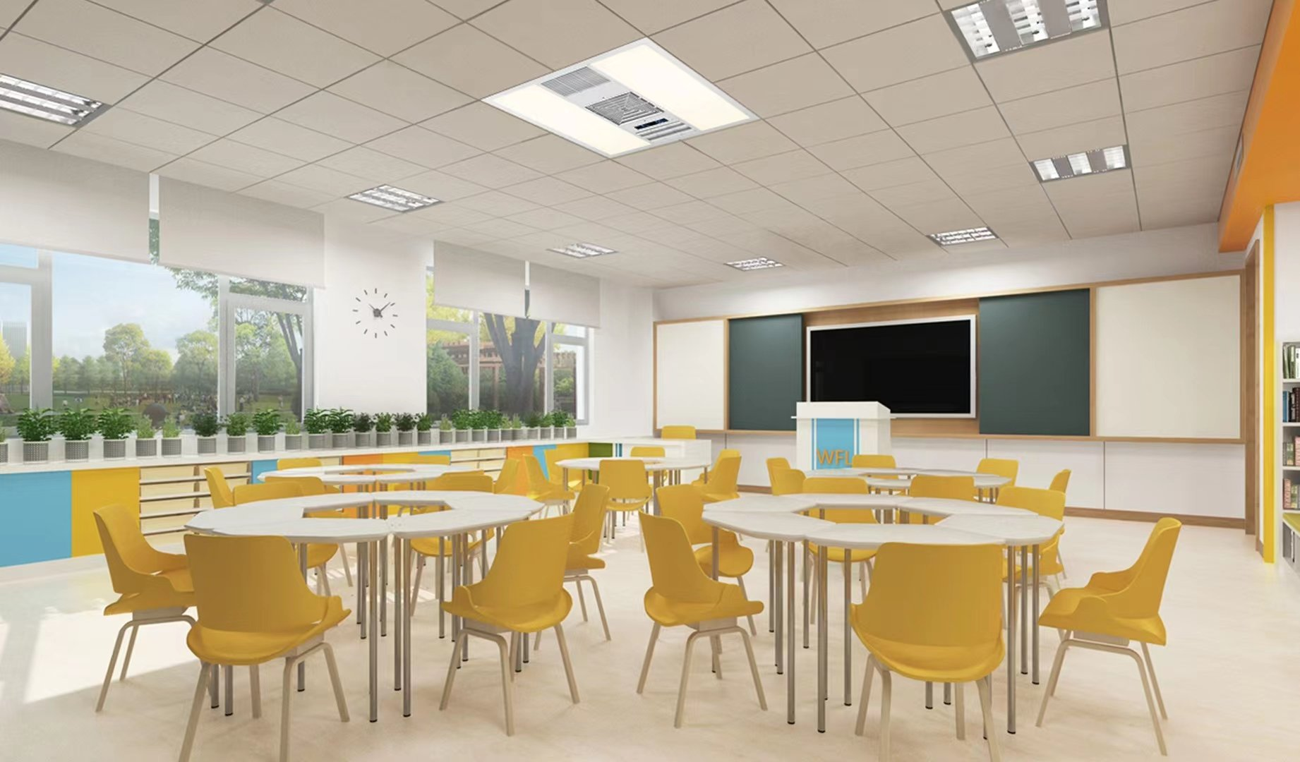 6060 60W 222nm Photocatalyst Hospital Air Purification Germicidal Lamp.