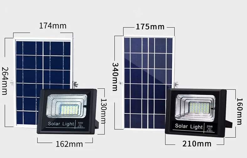60W Solar Flood Light Garden Light Remote Control Street Lights