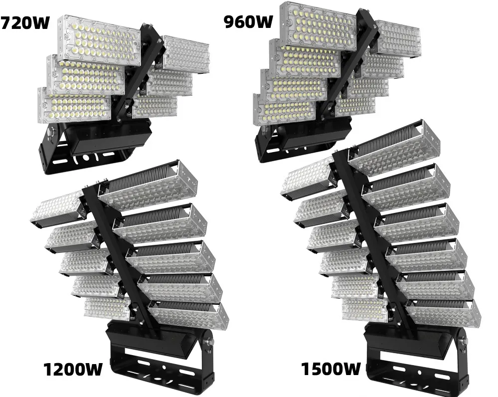 Aluminum High Power LED Outdoor Airport Light for 30m High Pole with 5 Years Warranty for Parking Lot Commercial Centre