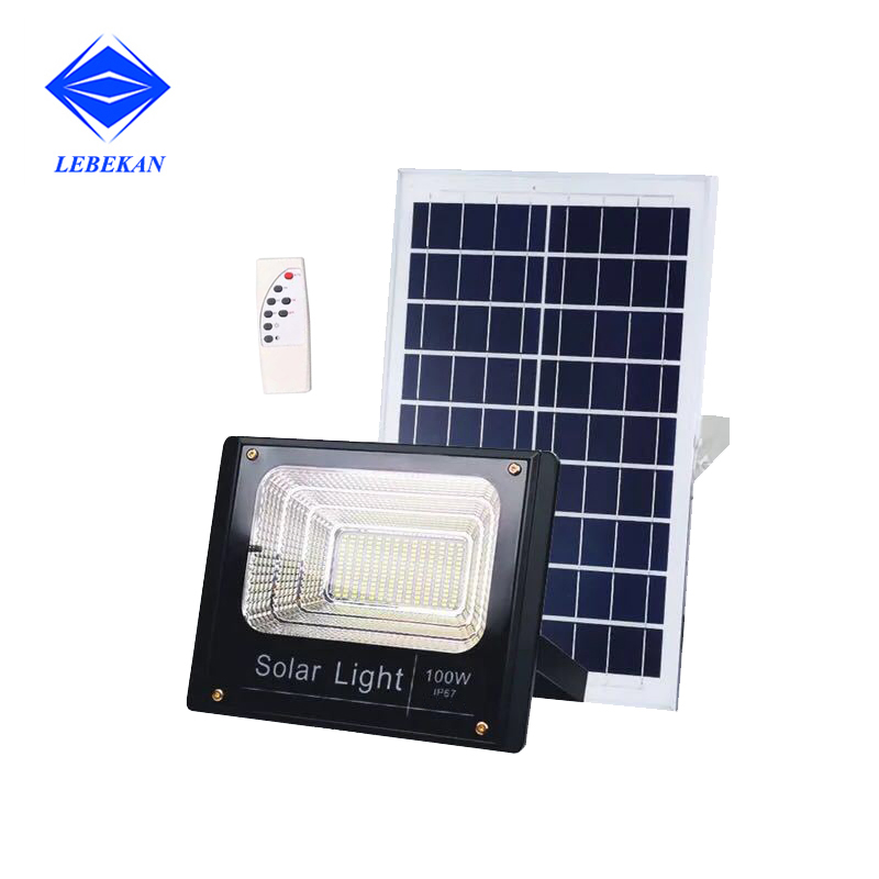 Best Price Home Depot Floodlight 30W 60W 100W 200W Outdoor Garden Decorate LED Solar Flood Lights