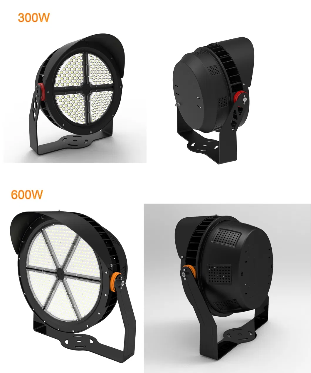 Best Quality 300W 600W LED Football Field Flood Light Supplier for Public Outdoor Lighting