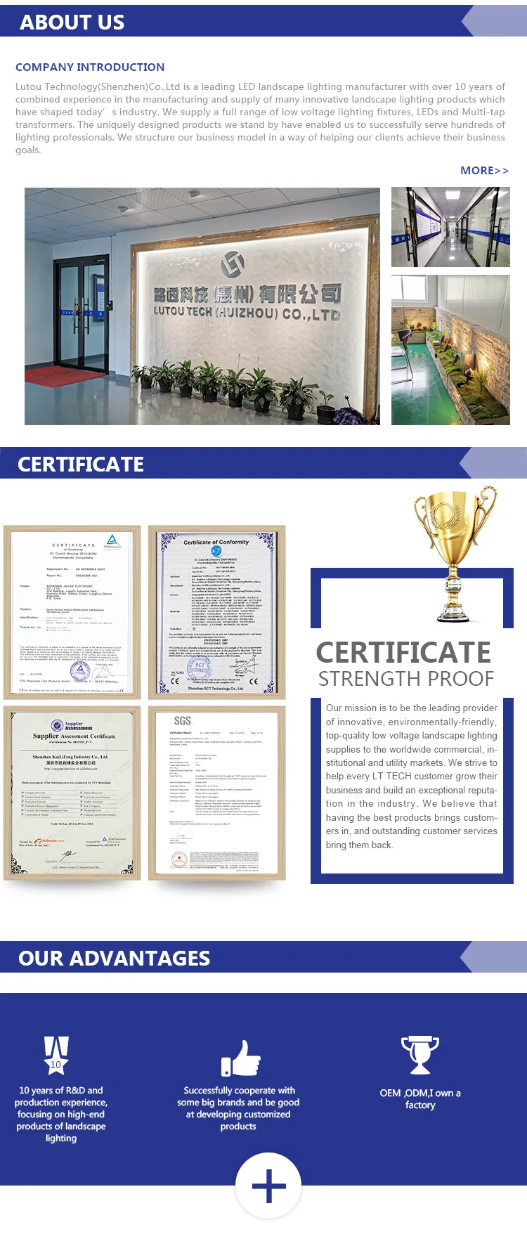 Brass up Light Fixture for Outdoor Lighting/ Light Bulb G4 (Sold Seperately)