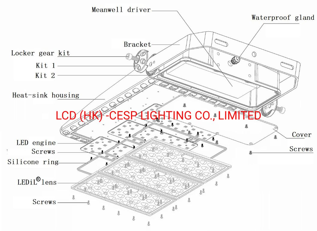 CE RoHS SAA TUV ETL Approved LED Street Lamps High Efficiency 135-140lm/W LED Road Lights Streetlight IP66 Waterproof 3000K 4000K 5000K 5700K 6500K