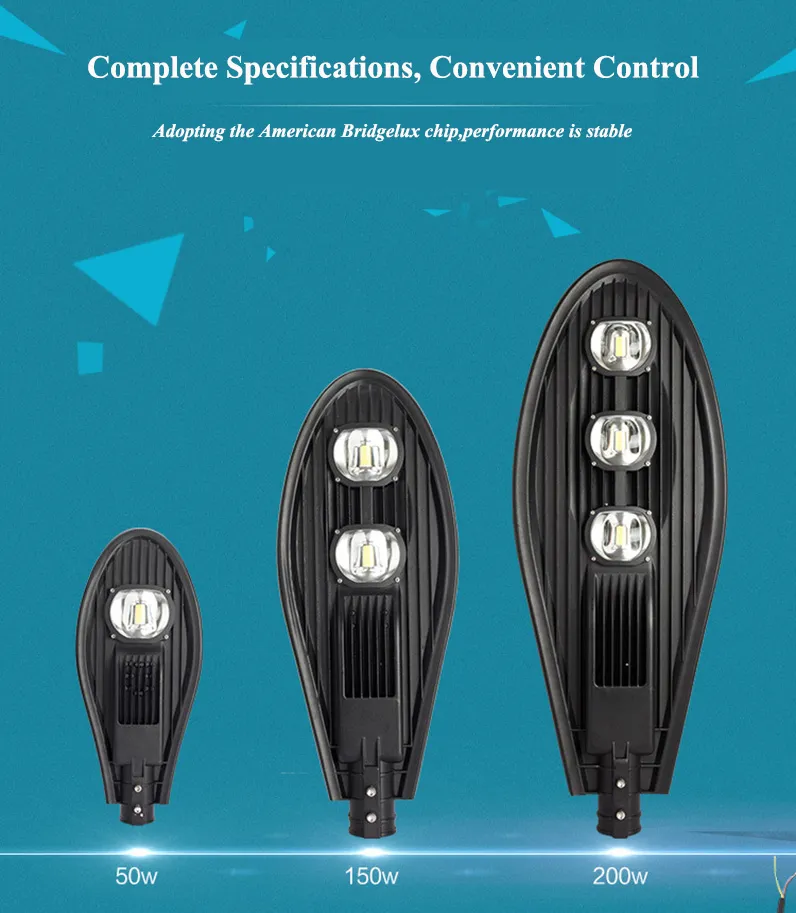 Commercial off Road LED Cobra Head Lighting 50W LED Street Light