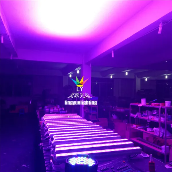 DMX 18X12W Outdoor RGBW LED Wall Washer