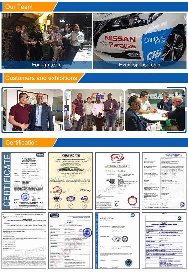 Everlite Energy Saving 60W LED Street Lamp with IP66 Ik08