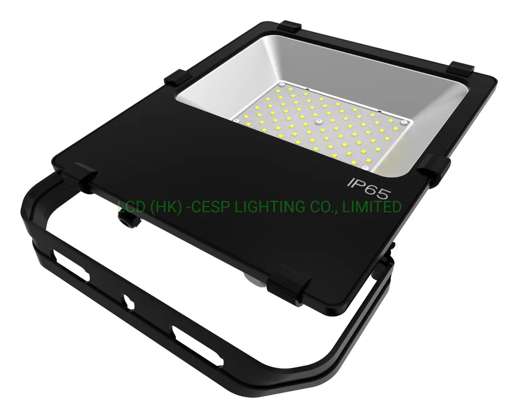 Extruded Copper Free Pure Aluminum Lamp Flood Light LED 50W 3000K/40000K/6500K 7250lumen Outdoor Super Bright Floodlights Lighting 100-277V 50/60Hz Lights Ik08