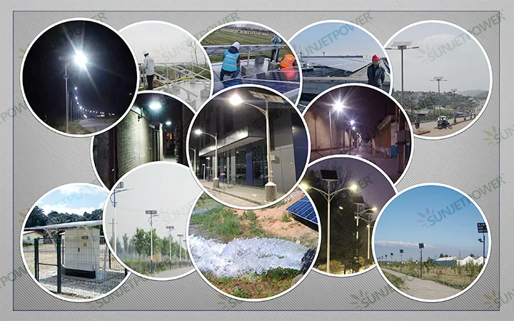 Government Project 150W 160lm/W Dimming LED Outdoor Street Light AC Power LED Lighting Without Jinko Ja Solar Panel