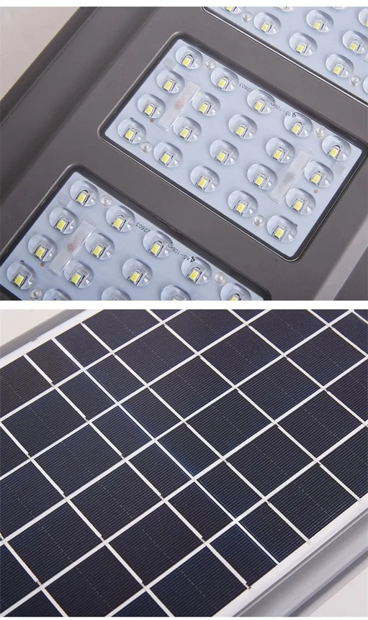 High Efficiency Optically Controlled Outdoor100W 150W All in One Street LED Solar Garden Light Solar Yard Lights