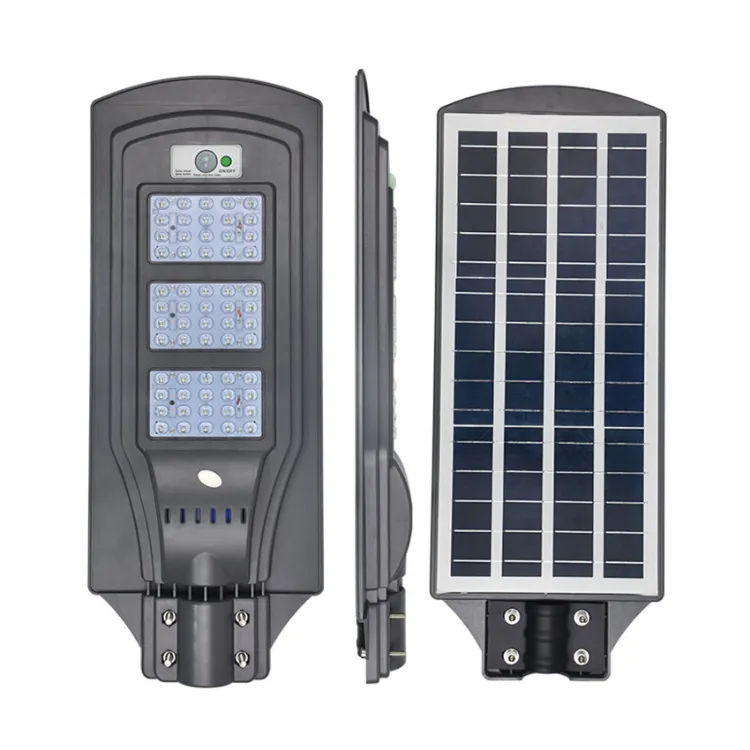 High Efficiency Optically Controlled Outdoor100W 150W All in One Street LED Solar Garden Light Solar Yard Lights