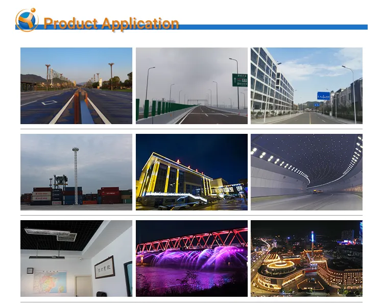 High Light Efficiency Jy05lb 3 Modules 120-240W IP66 LED Street Light