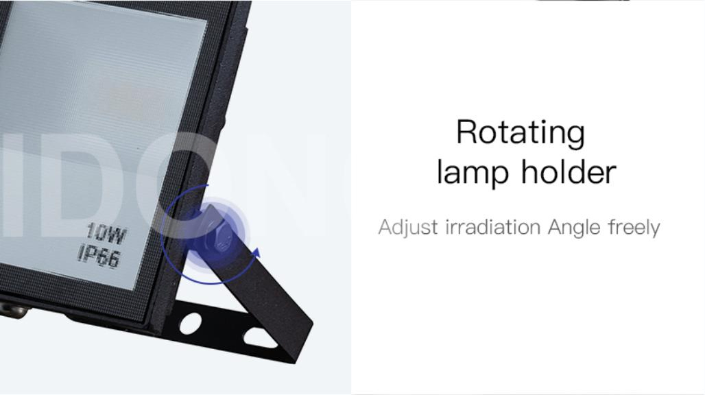 High Lumen Bright IP66 Waterproof Outdoor Surge 3.5kv RGB with Remote High Brightness LED Flood Light