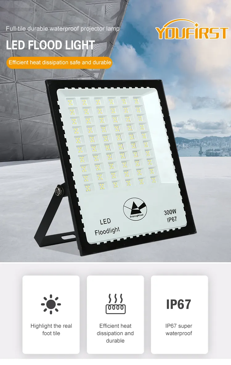 High Lumen Waterproof Reflector 30W 50W 100W 150W 200W LED Flood Light