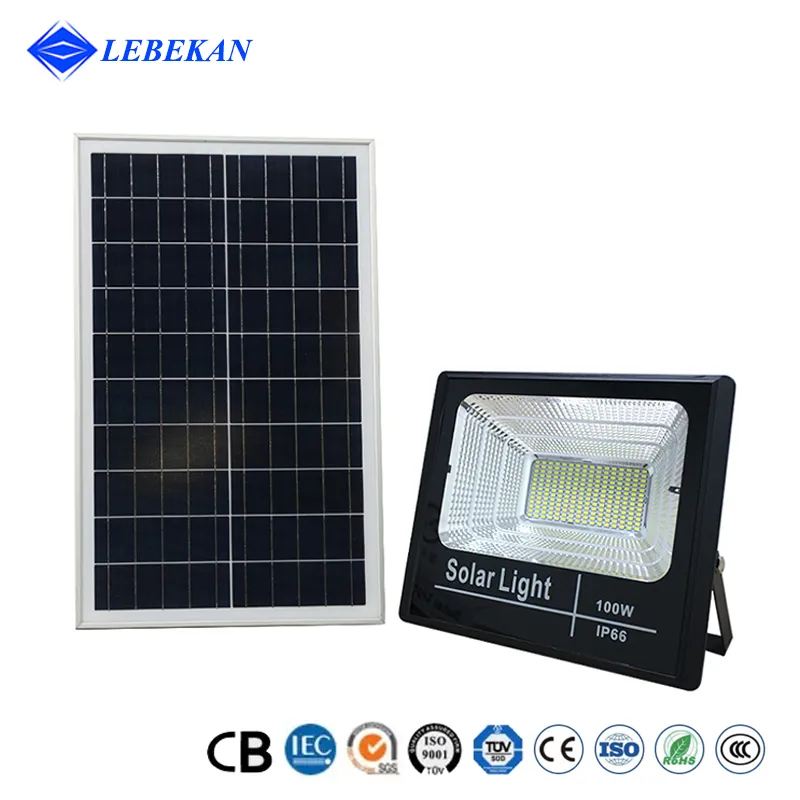 High Power 200W 300W Reflector Lampara IP65 Flood Lights Outdoor LED Spotlights 100W 150W Luces De Taller LED Solar 200W