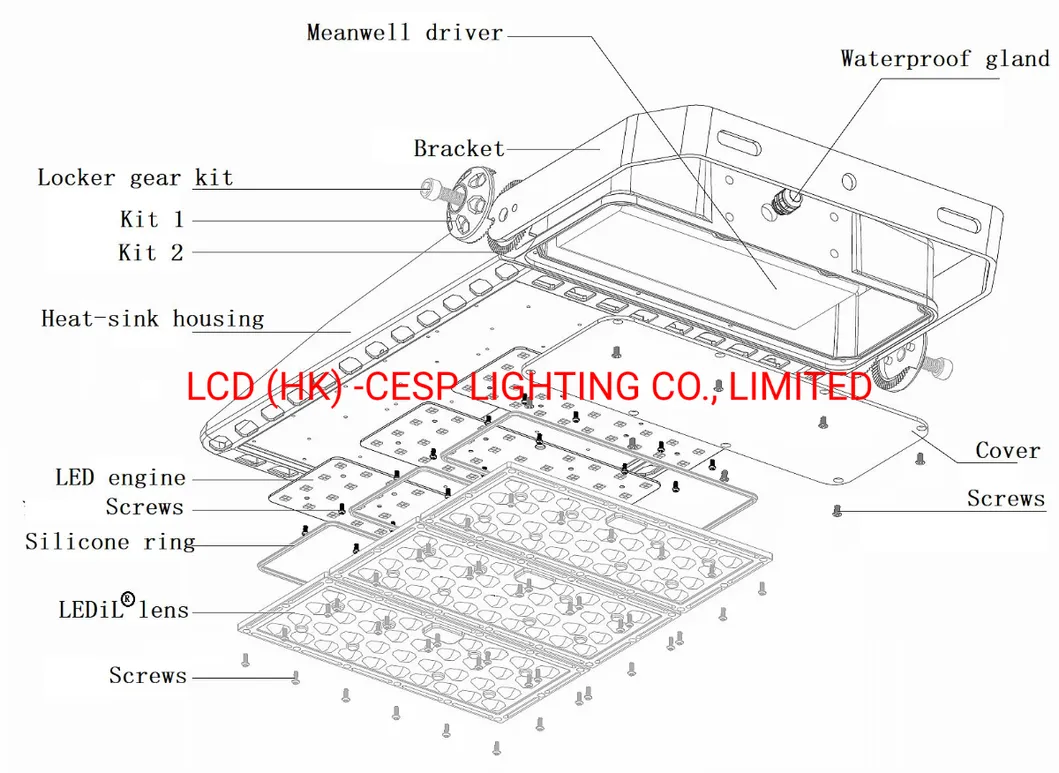 High Power SMD 80W 100W 120W 150W 200W 250W 300W 350W CE RoHS LVD Outdoor LED Street Light with Black Aluminum Alloy Housing IP66 Waterproof LED Streetlight