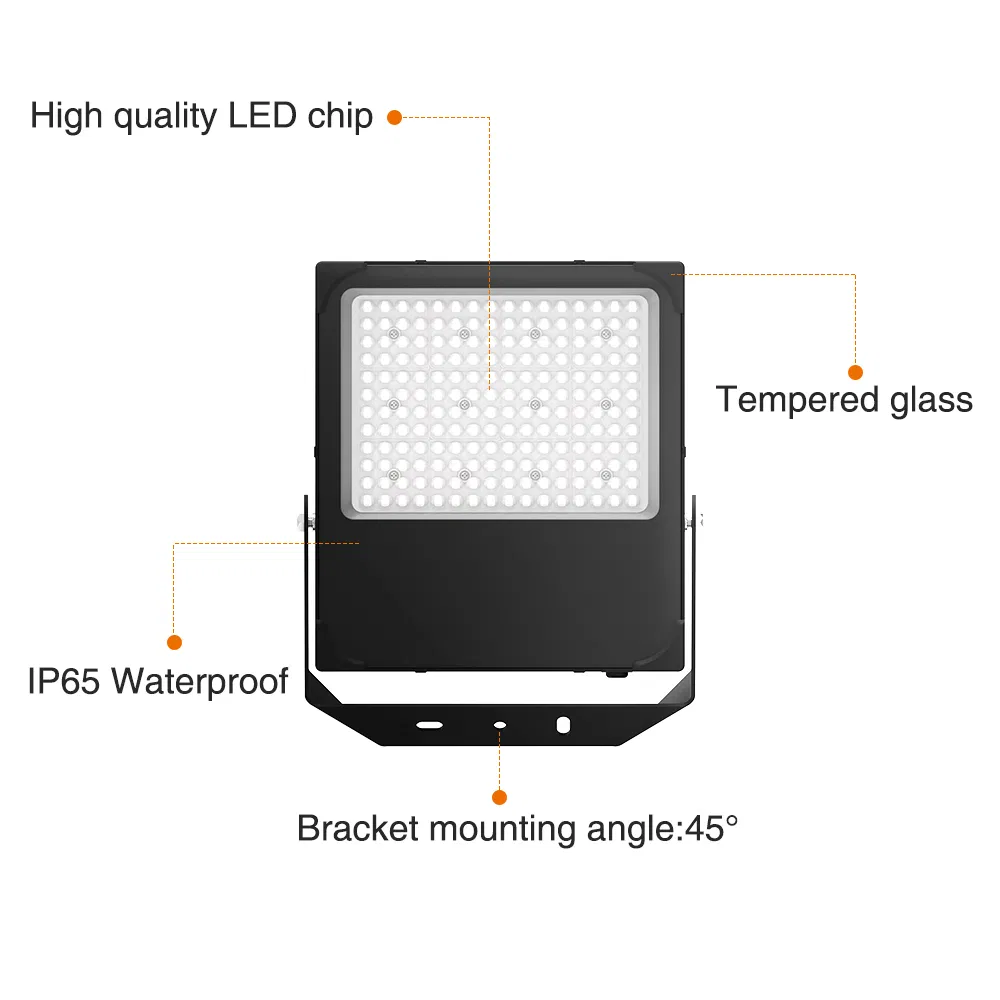 High Quality All Die-Cast Aluminum 5years Warranty Outdoor LED 60W Floodlight