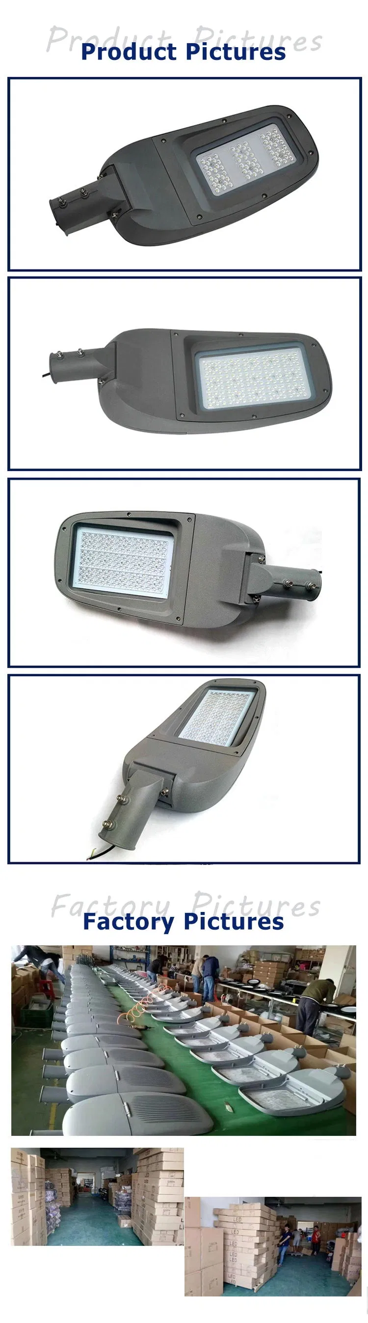 High Quality New Outdoor LED Street Light 30W/50W/100W/150W/200W