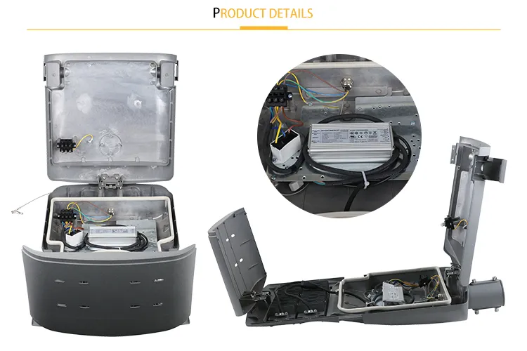 Ik09 IP66 100W 150W 200W 250W 300W LED Streetlight Aluminum LED SMD Street Lights
