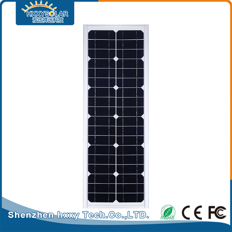 IP65 20W Outdoor Road Integrated Solar LED Street Light Manufacturers