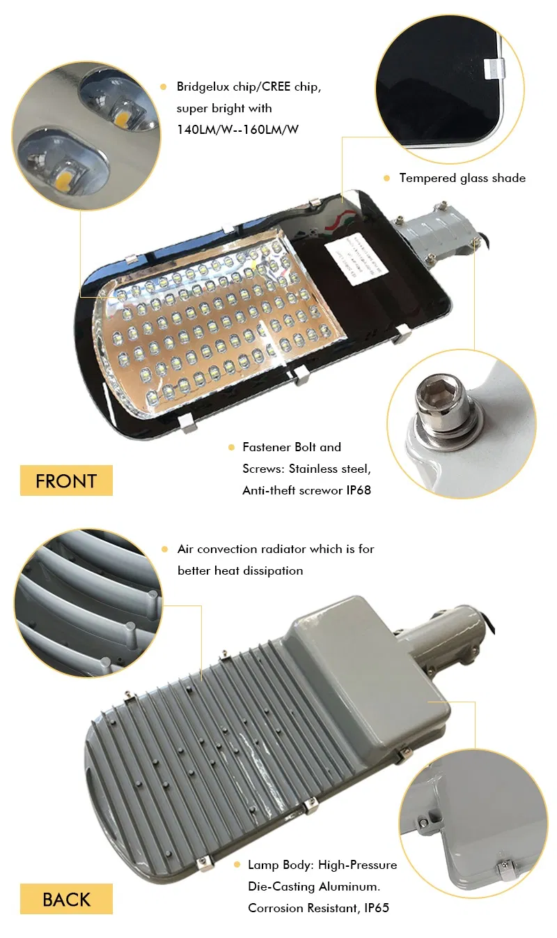IP66 Outdoor LED Street Light 12-150W LED Street Lights