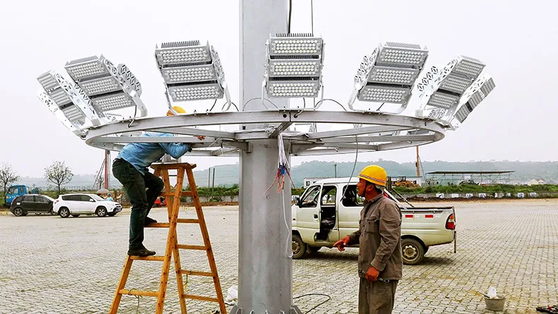 IP67 AC85-277V Meanwell Driver 5050SMD Multibeam Outdoor Sport Light 160lm/W 400W LED Tennis Court Lighting
