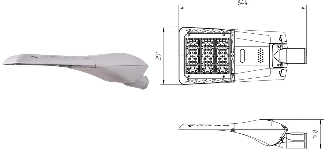 JY05MB 60W LED Street Light