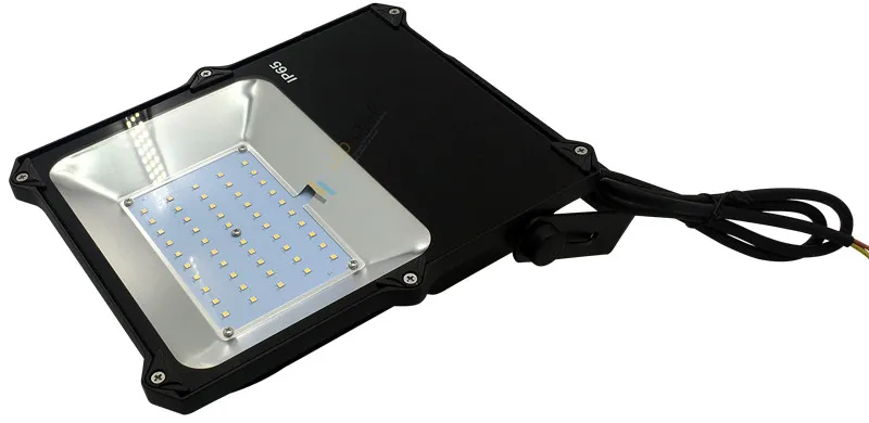 LCD 50W LED Flood Light Outdoor Knuckle & Bracket Mount-5000K Daylight 7250lm 12V Super Bright LED Outdoor