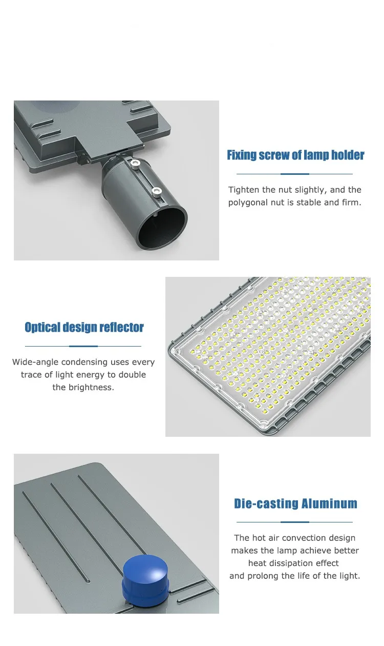 LED Outdoor Industrial 150W AC100-265V Road Garden Lamp Waterproof IP65 Street Light