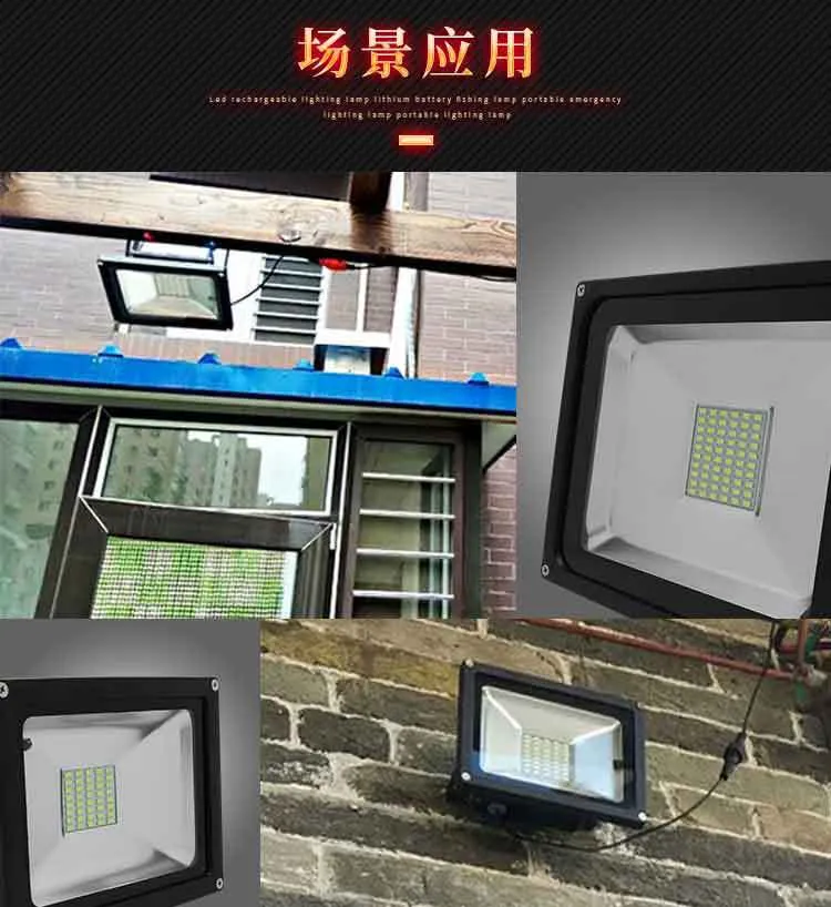 LED Solar Panel Garden Lamp Outdoor Waterproof P67 Spot Security Floodlight with Wireless Remote